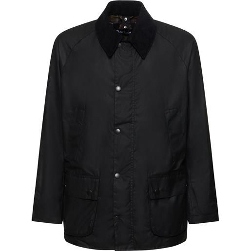 BARBOUR giacca ashby in cotone cerato