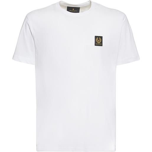 BELSTAFF t-shirt in jersey con logo