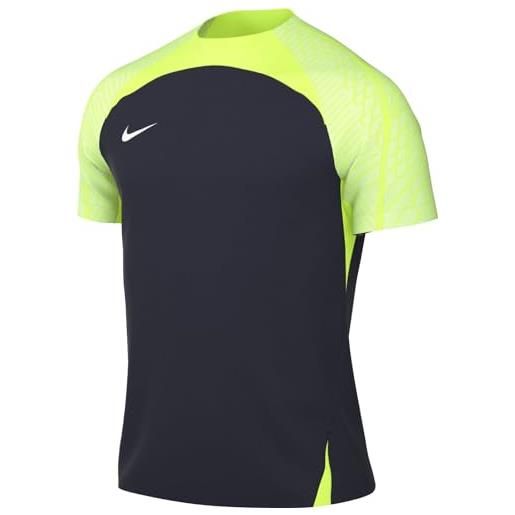Nike uomo maglia a maniche corte m nk df strk23 top ss, bianco/grigio lupo/nero, dr2276-100, s