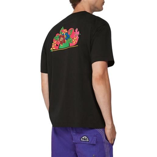 SUNDEK t-shirt con stampa logo archive sul retro mezze maniche uomo