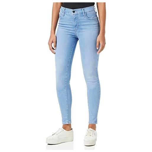 Levi's 720 high rise super skinny jeans, indigo daze, 29w / 30l donna