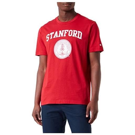 Champion legacy graphic s/s t-shirt, rosso (college), m uomo
