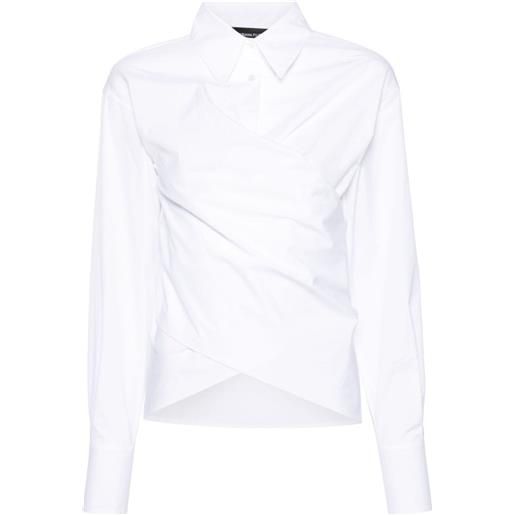 Fabiana Filippi camicia crop - bianco