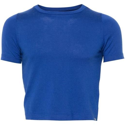 extreme cashmere t-shirt nº267 tina - blu