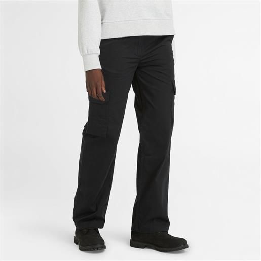 Timberland pantaloni cargo utility da donna in colore nero colore nero