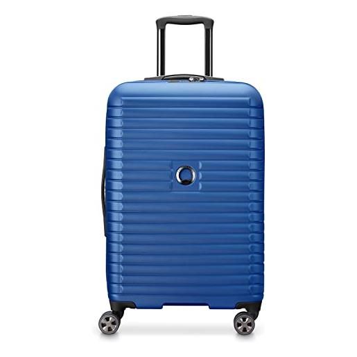 Delsey paris cruise 3.0 hardside - valigia espandibile con ruote girevoli, blu, carry on 21 inch, cruise 3.0 hardside valigia espandibile con ruote spinner