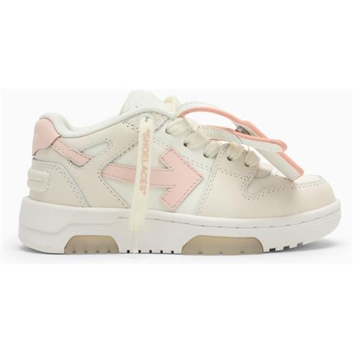 Off-White™ sneakers out of office bianco panna/rosa