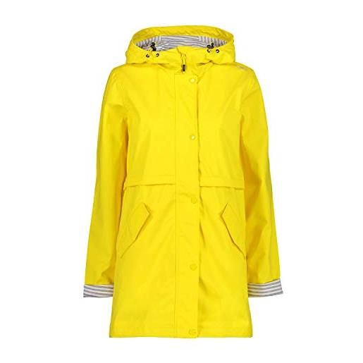CMP, giacca donna cappuccio fisso, yellow, m