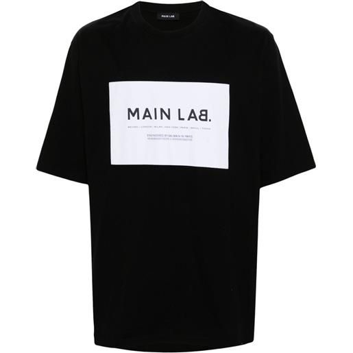 Balmain t-shirt con applicazione - nero