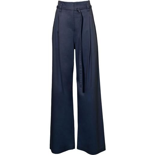 Proenza Schouler White Label pantaloni a vita alta - blu