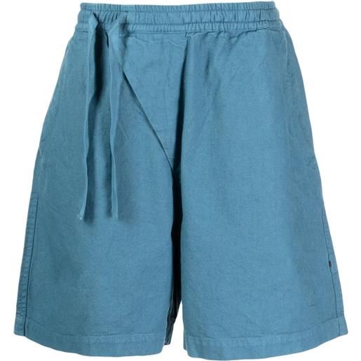 Maharishi bermuda con coulisse - blu