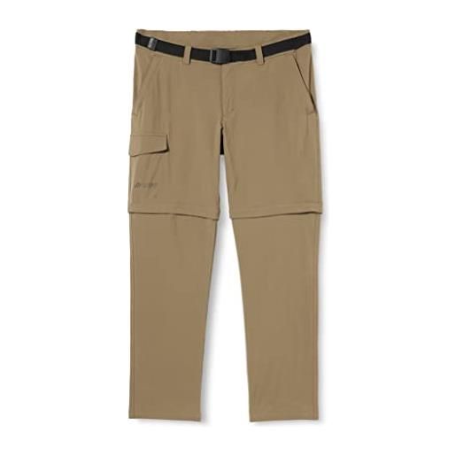 maier sports torid slim zip - pantaloni da trekking da uomo, beige (teak), 24
