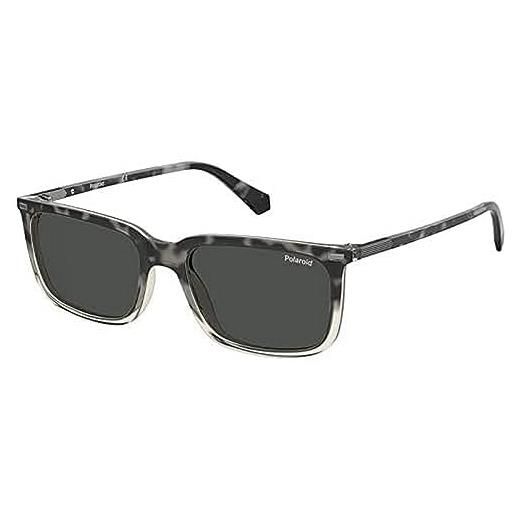 Polaroid pld 2117/s sunglasses, ab8/m9 havana grey, l men's