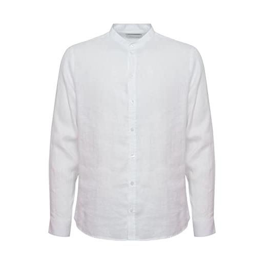CASUAL FRIDAY cfanton ls cc 100% linen shirt camicia, 110601/bianco brillante, xxl uomo