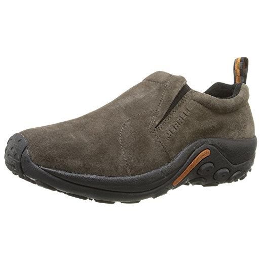 Merrell jungle moc, mocassini uomo, nero black slate, 41.5 eu