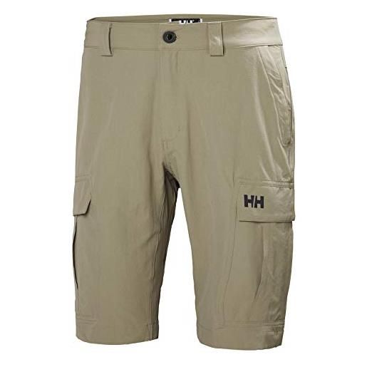 Helly Hansen hommes short cargo hh qd 11, gris brouillard, 28