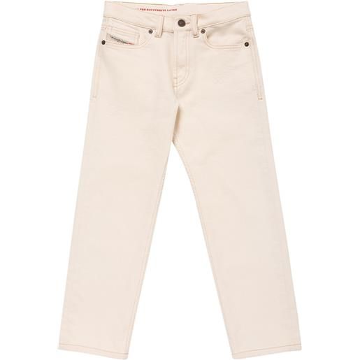 DIESEL KIDS jeans in cotone con 5 tasche