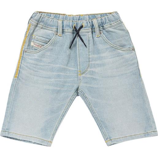 DIESEL KIDS shorts in denim di cotone stretch