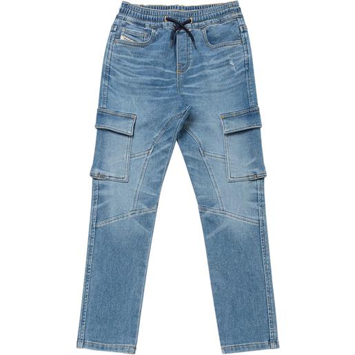 DIESEL KIDS jeans in denim di cotone