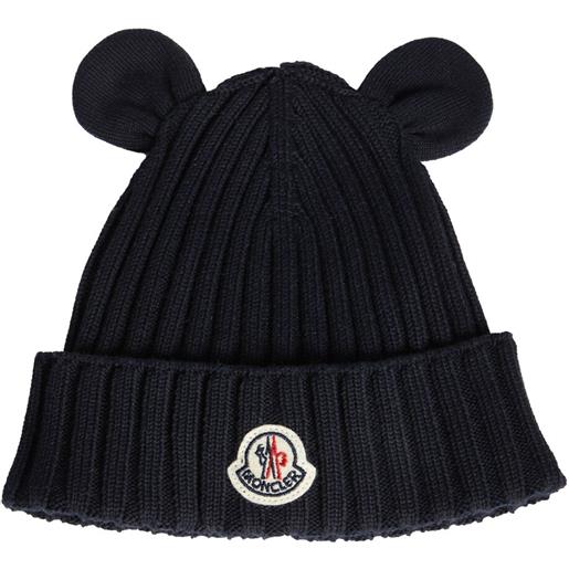 MONCLER cappello beanie in cotone