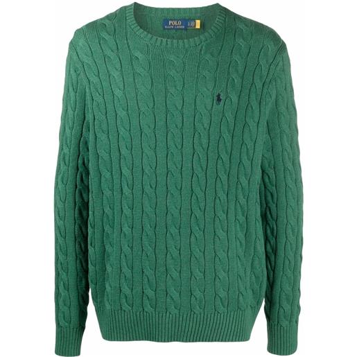 Polo Ralph Lauren maglione con ricamo - verde