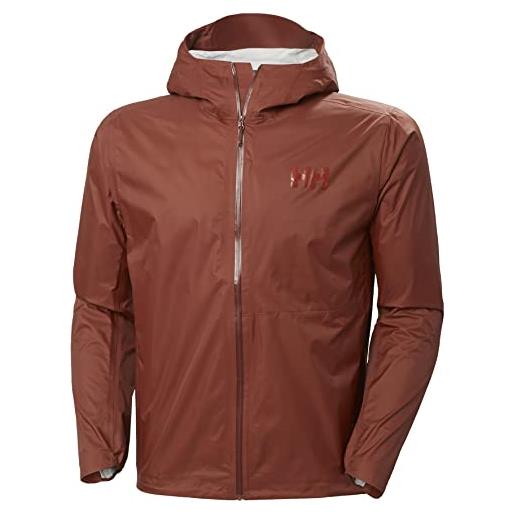 Helly Hansen verglas micro shell jacket iron oxide mens s