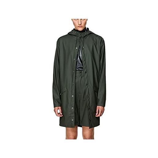RAINS 1202 giacca, verde, x-small uomo