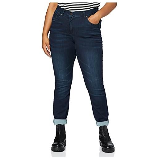 Studio Untold skinny jeans, blue, blu (dark denim 93), 58 (taglia produttore: 52) donna