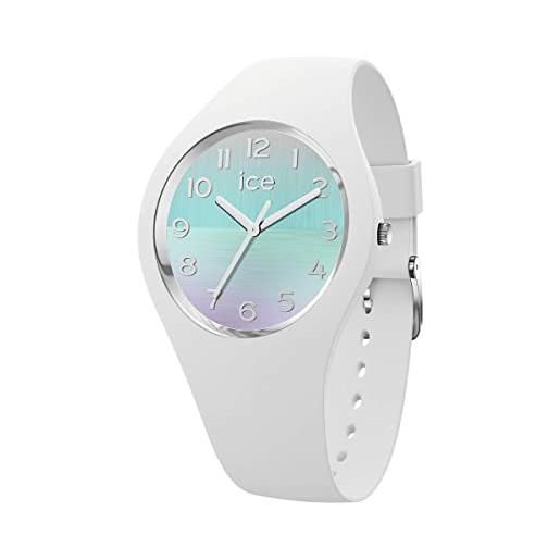 Ice-watch - ice horizon turquoise numbers - orologio bianco da donna con cinturino in silicone - 021356 (small)
