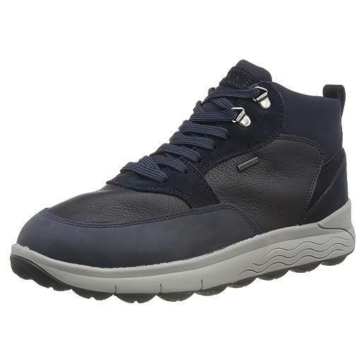 Geox u spherica 4x4 b abx, stivale alla caviglia, blu navy, 41 eu