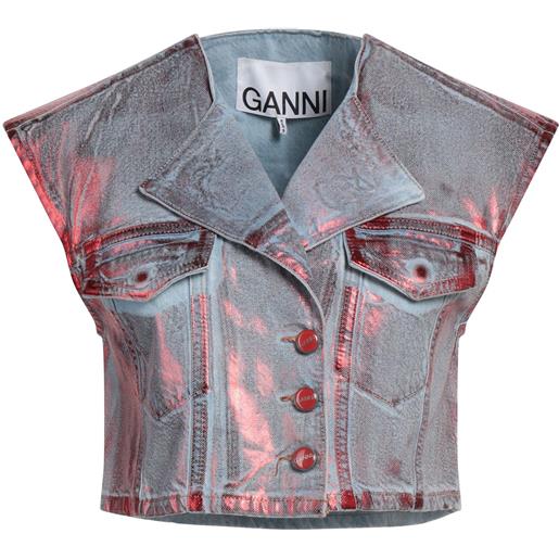 GANNI - capospalla jeans