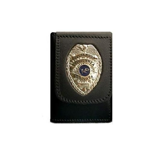 GS1 portafoglio portadocumenti con placca sicurezza privata vega holster italia art. 1wd48 nero