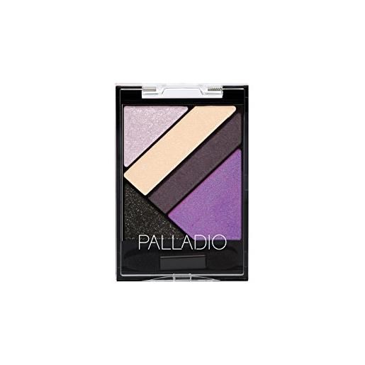 Palladio, silk fx, palette di ombretti wtes01 mystique, 2.6 g