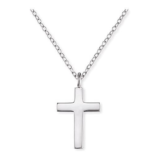 Engelsrufer collana con croce in argento per donna in argento sterling 925 ern-lilcross