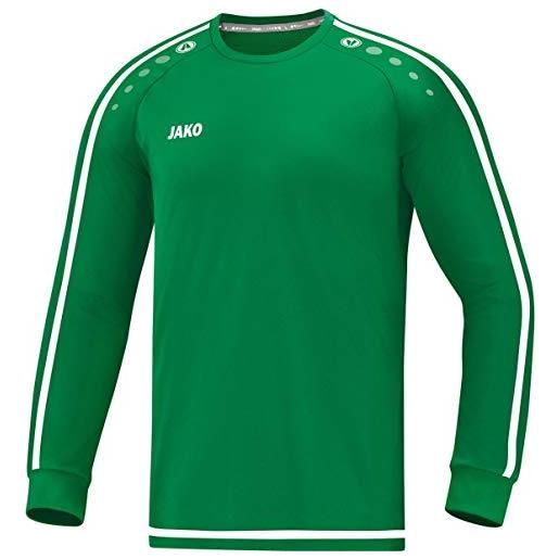 JAKO striker 2.0 la, maglia bambini, sport verde/bianco, 164