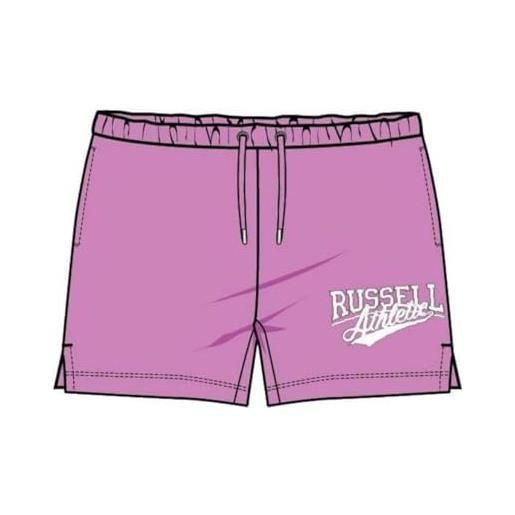 Russell Athletic a31641-c11-589 roselind-shorts donna pantaloncini cyclamen taglia s