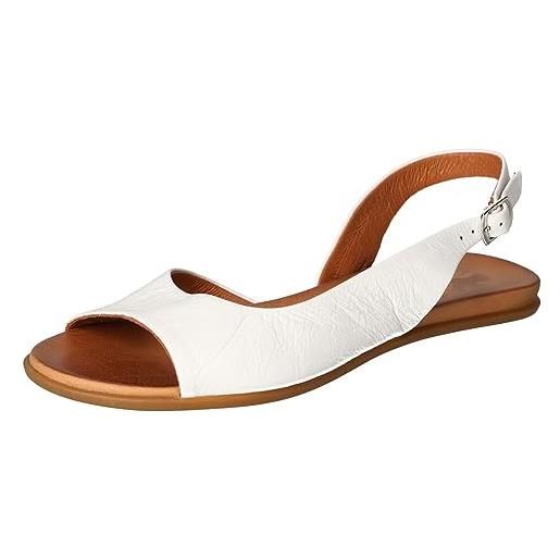 2Go Fashion 8003-813-1, sandali bassi donna, bianco, 44 eu