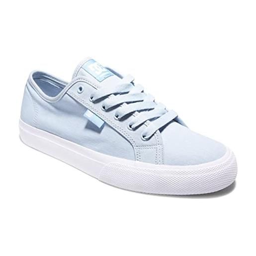 DC Shoes manuali-scarpe per uomo, ginnastica, azzurro, 43 eu