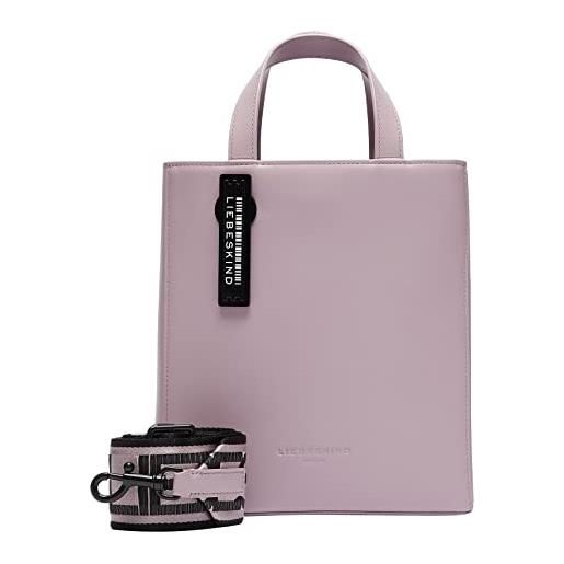 Liebeskind paperbag, tote s donna, aura pink, small (hxbxt 11.5cm x 8cm x 2cm)