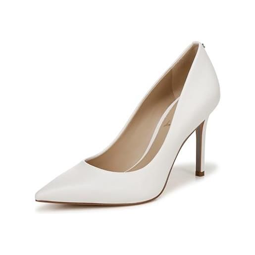 Sam Edelman hazel, scarpe con tacco donna, bianco (bright white leather), 35.5 eu