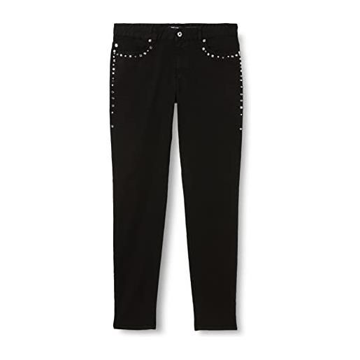 Just Cavalli pantalone 5 tasche da donna jeans, 900 black, 24