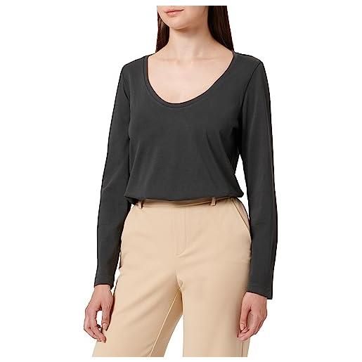 REPLAY maglietta donna manica lunga in cotone bio, nero (blackboard. . 099), s