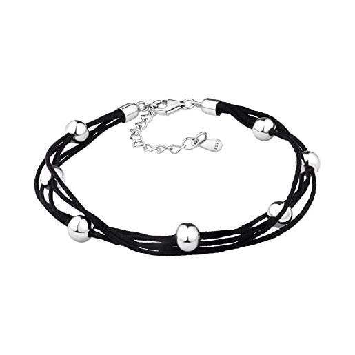 Sofia Milani - bracciale da donna in argento 925 - ciondolo a sfera - b0269