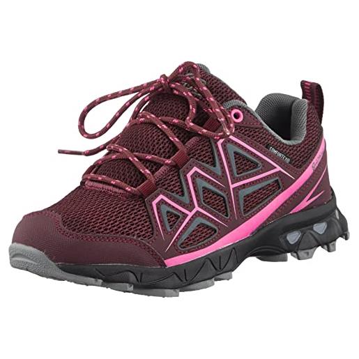 Brütting power, scarpe da jogging donna, bordeaux grigio rosa, 39 eu