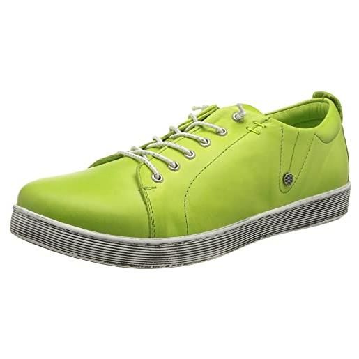 Andrea Conti 0347891 scarpe stringate donna, numero: 37 eu, colore: verde
