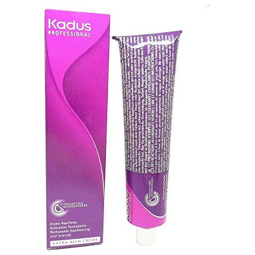 Kadus professional cream hair colour colore permanente 60ml scelta del coeleur - 04/71 medium brown brown-ash / mittelbraun braun-asch