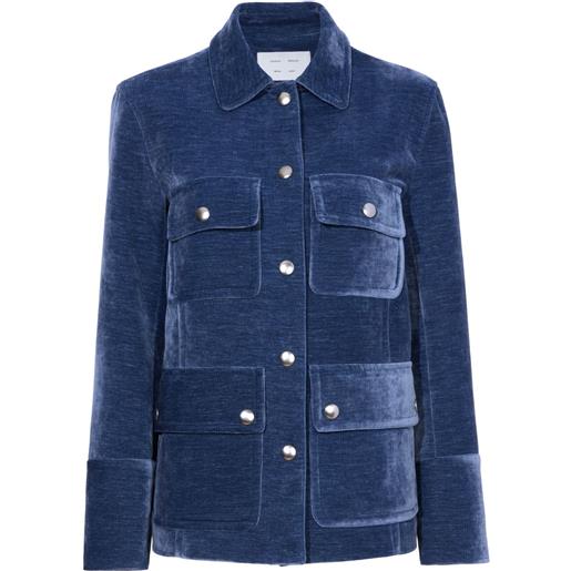 Proenza Schouler White Label giacca-camicia - blu