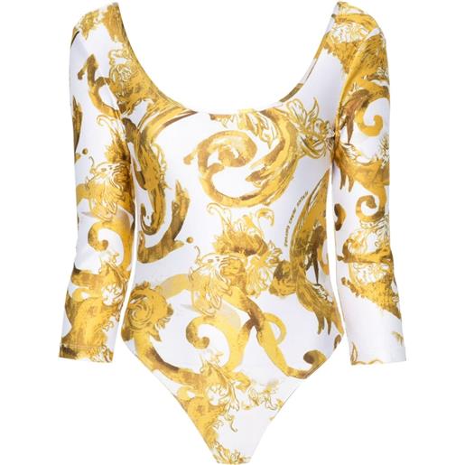 Versace Jeans Couture body watercolour couture - bianco