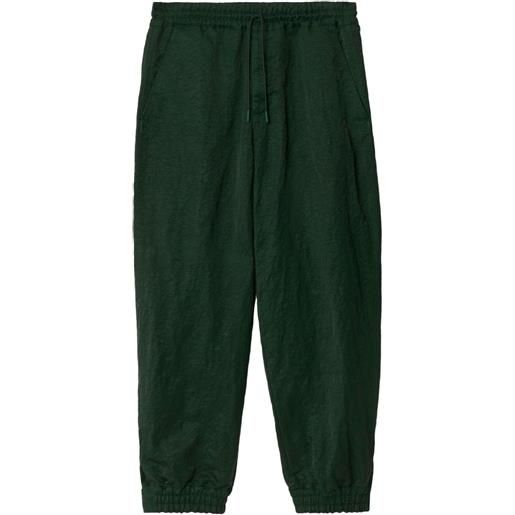 Burberry pantaloni sartoriali con coulisse - verde