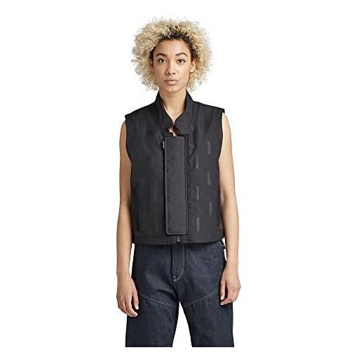 G-STAR RAW women's inflatable vest, nero (dk black d22046-d207-6484), xl